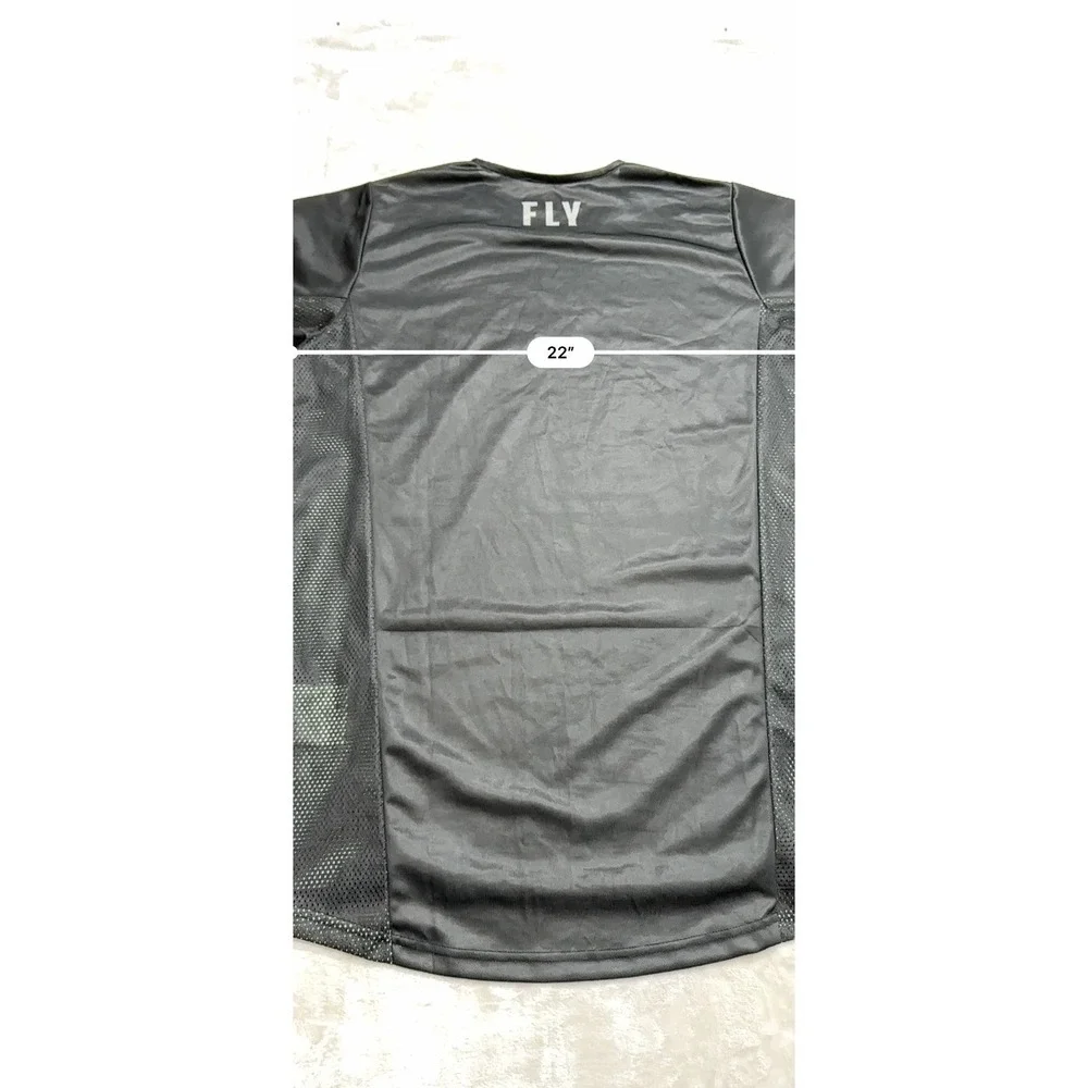 Fly Racing Performance‎ Jersey Men's Size Medium Black Long Sleeve Moto X EUC